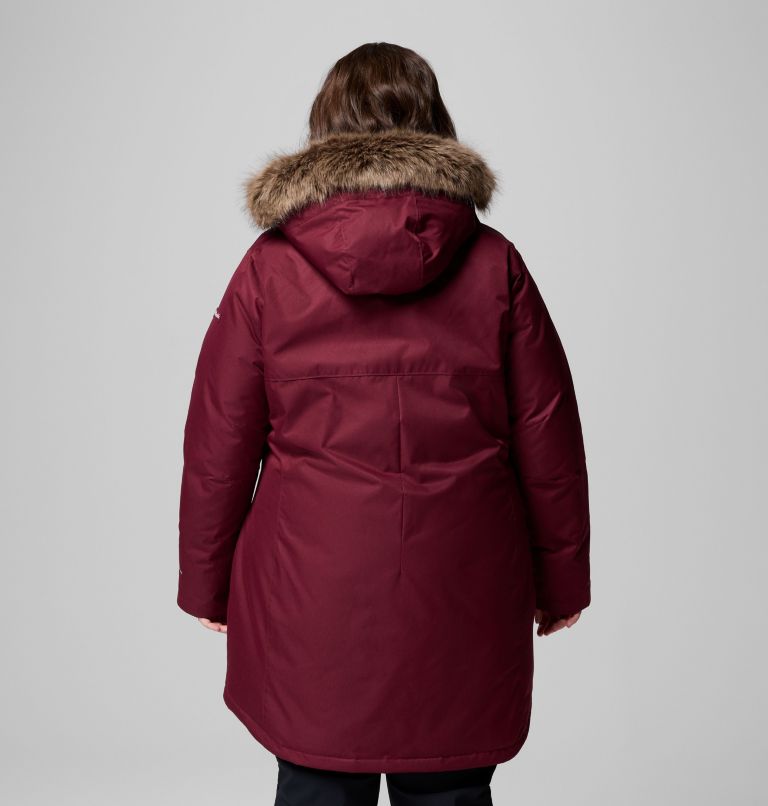 Women's Suttle Mountain Long Insulated Jacket - Plus Size, Color: Rich Wine, image 2
