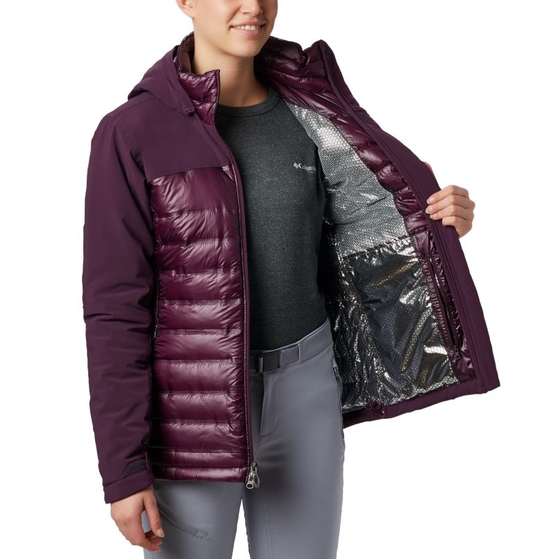 Heatzone 1000 TurboDown II Jacket, Color: Black Cherry, image 4