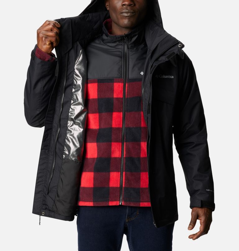 Thumbnail: Men's Bugaboo II Fleece Interchange Jacket, Color: Black, image 5