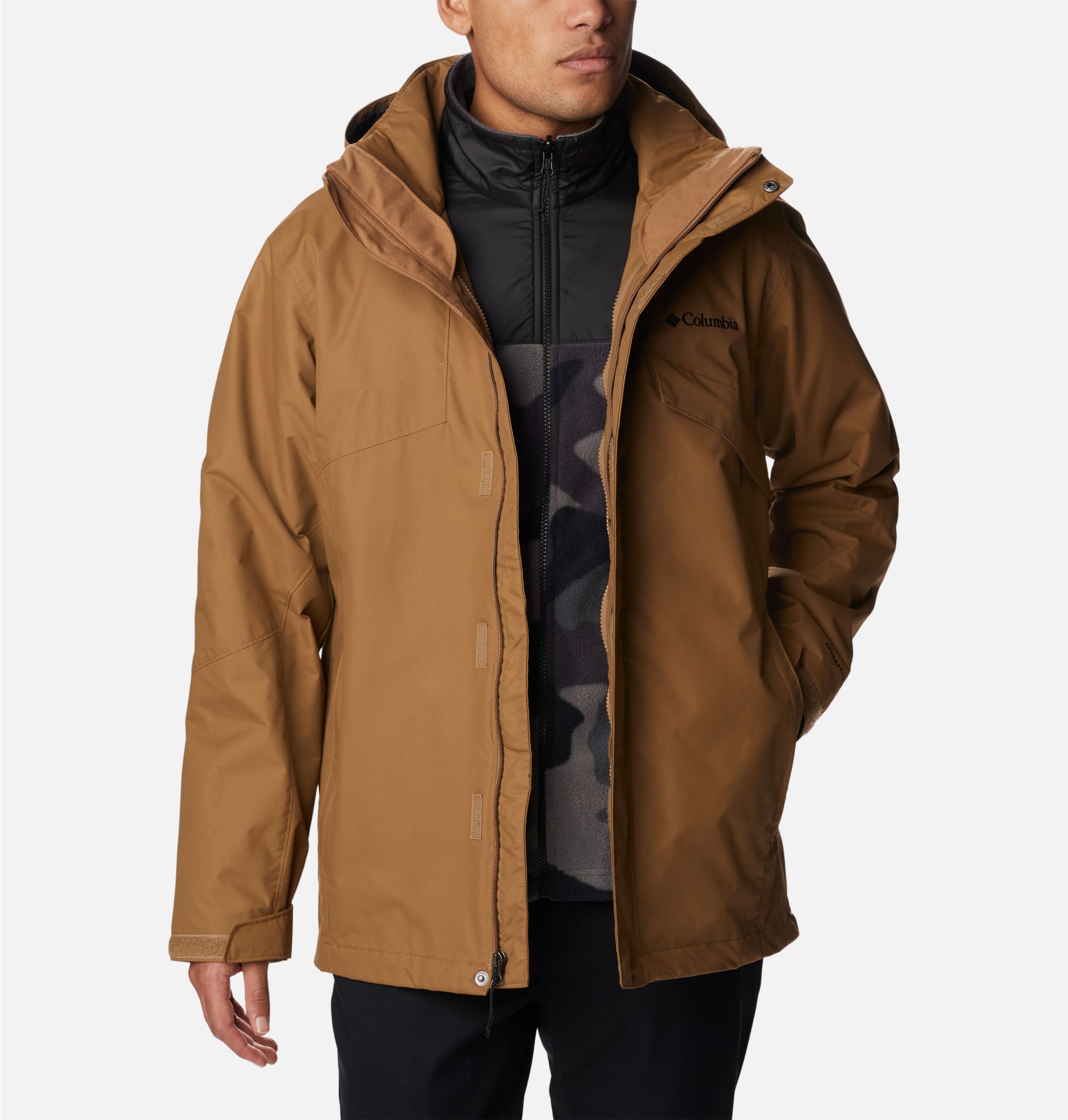 Buy Columbia Brown Bugaboo II Fleece Interchange Jacket For Men Online at  Adventuras