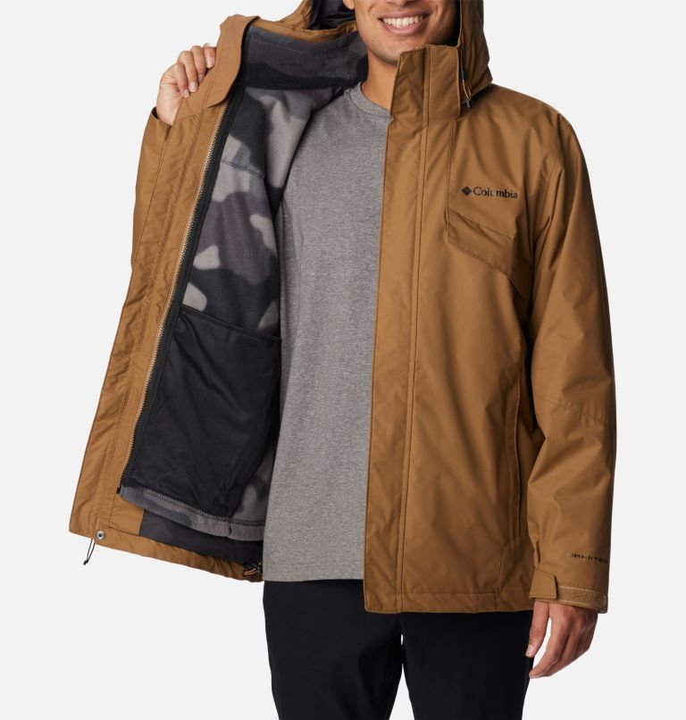 Columbia Bugaboo II Interchange Men's 3 in 1 Coat Brown WM1273-258 -  Trendyol