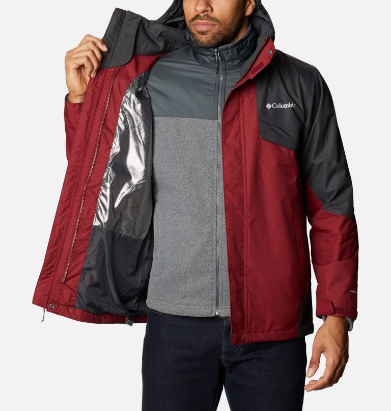 Bugaboo II Fleece Interchange Jacket | 664 | XXL, Color: Red Jasper, Shark, image 5