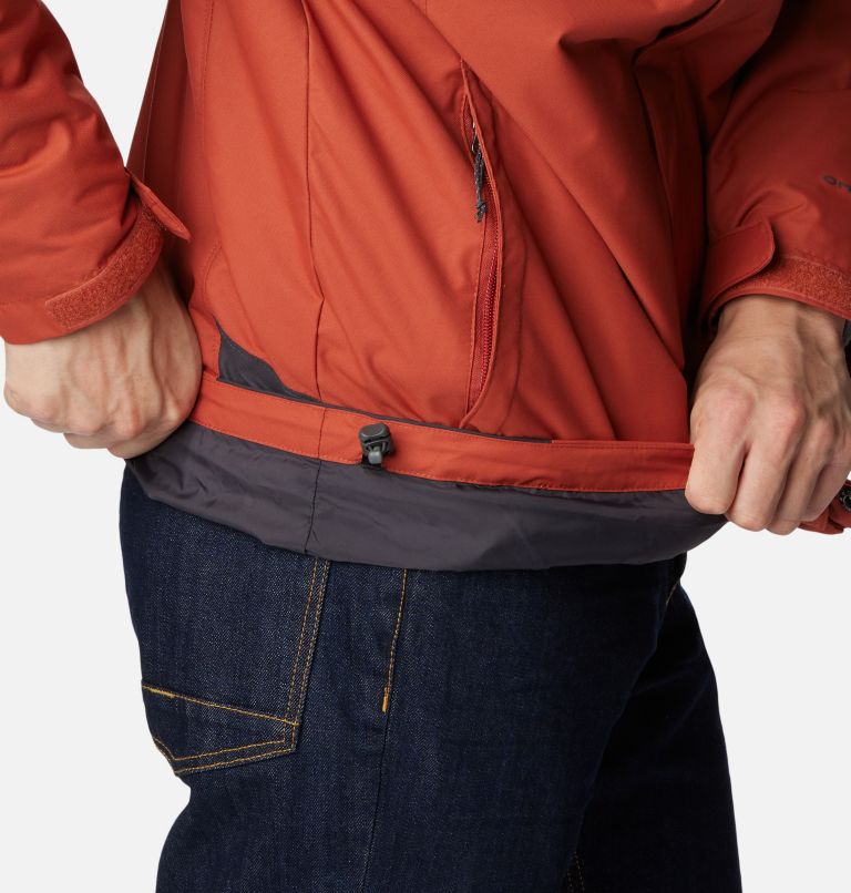 Thumbnail: Men's Bugaboo II Fleece Interchange Jacket, Color: Warp Red, Shark, image 9