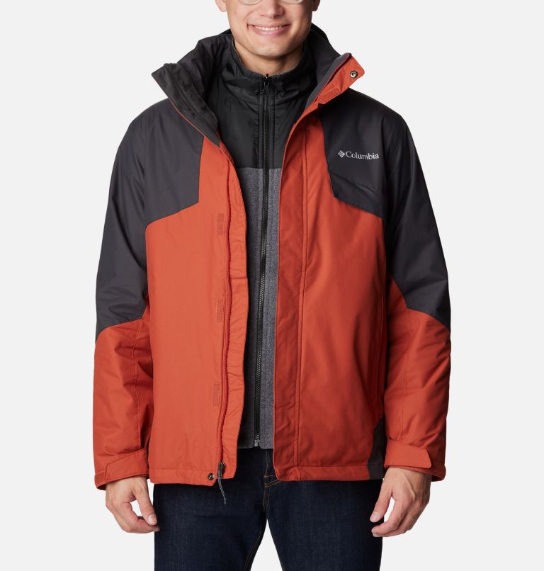 Red columbia cheap jacket mens