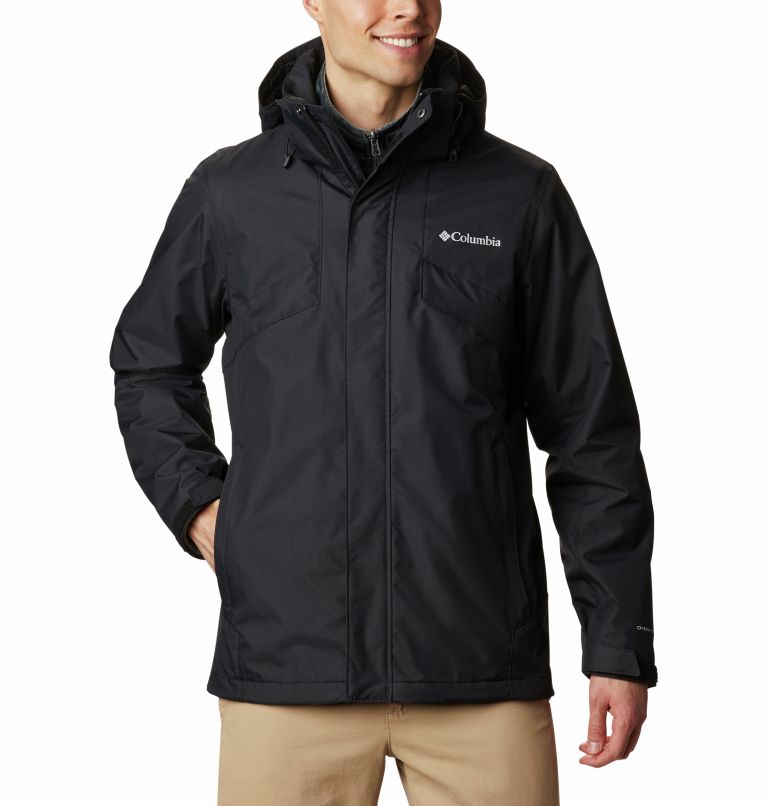 Thumbnail: Men's Bugaboo II Fleece Interchange Jacket, Color: Black, image 1