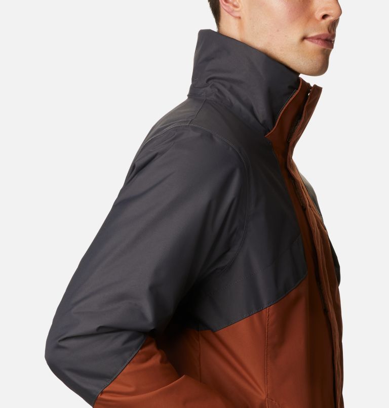 Men's Bugaboo II Fleece Interchange Jacket, Color: Dark Amber, Shark, image 8
