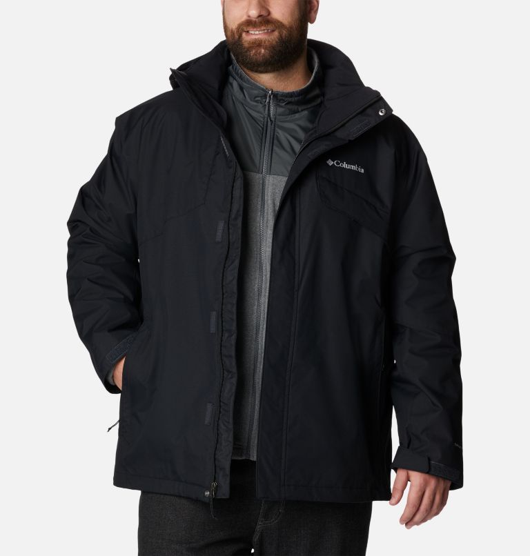 Thumbnail: Men's Bugaboo II Fleece Interchange Jacket - Big, Color: Black, image 13