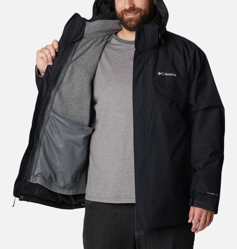 Columbia Bugaboo II Fleece Interchange Jacket - Men's, — Mens Clothing  Size: 3XL, Apparel Fit: Regular, Gender: Male, Age Group: Adults, Color:  Black — 180066-010-3X