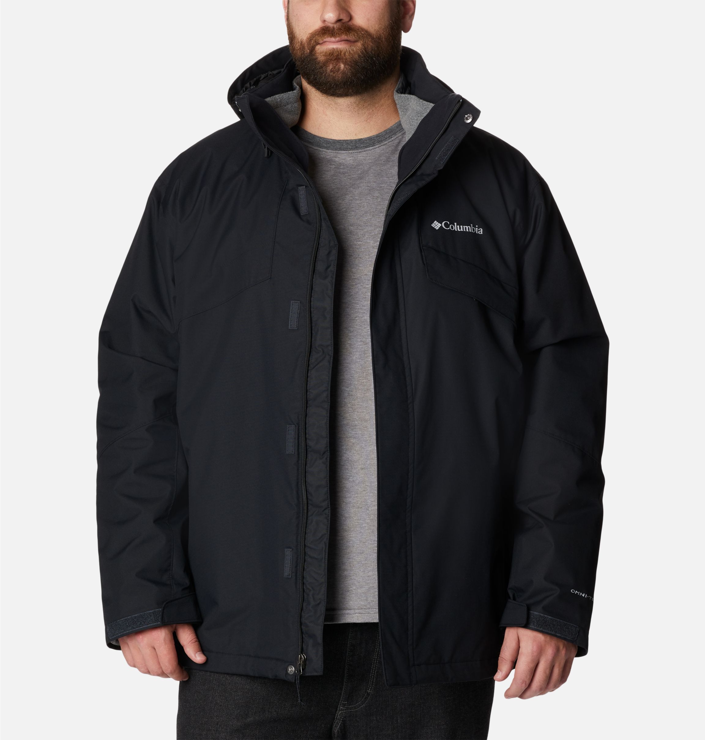 Columbia Titanium Winter Park Competition Center Omni Tech Jacket