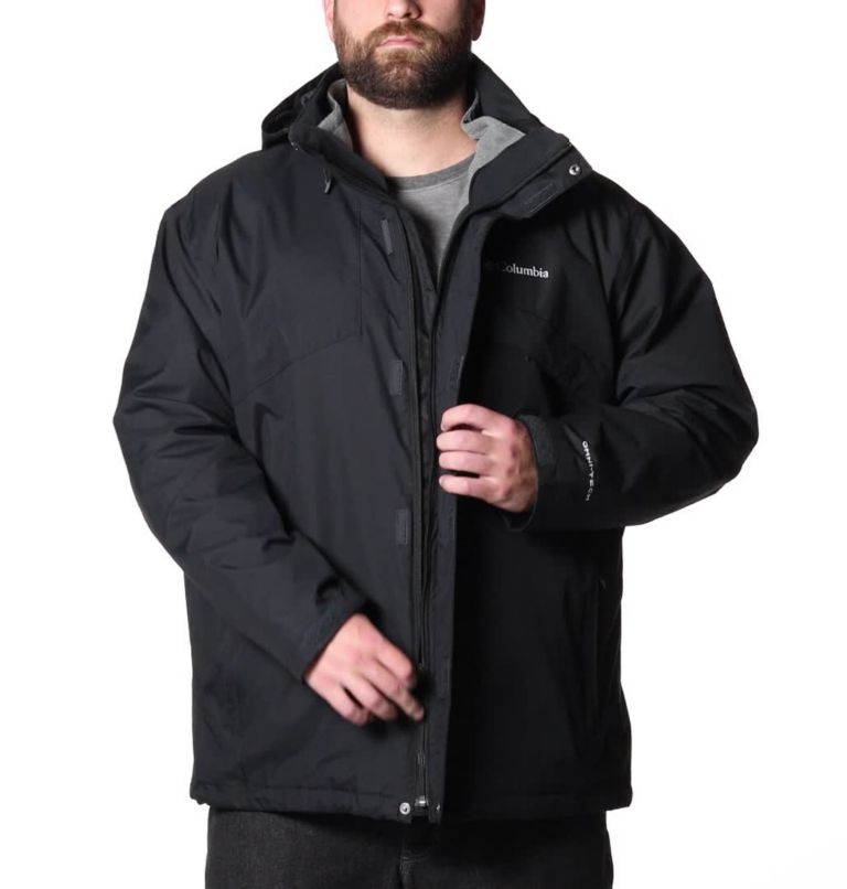 Columbia Bugaboo II Fleece Interchange Jacket - Men's, — Mens Clothing  Size: 3XL, Apparel Fit: Regular, Gender: Male, Age Group: Adults, Color:  Black — 180066-010-3X