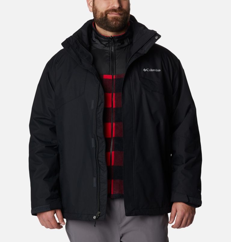 Thumbnail: Men's Bugaboo II Fleece Interchange Jacket - Big, Color: Black, image 13