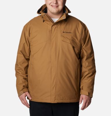 Big & tall columbia rockaway mountain on sale interchange systems jacket