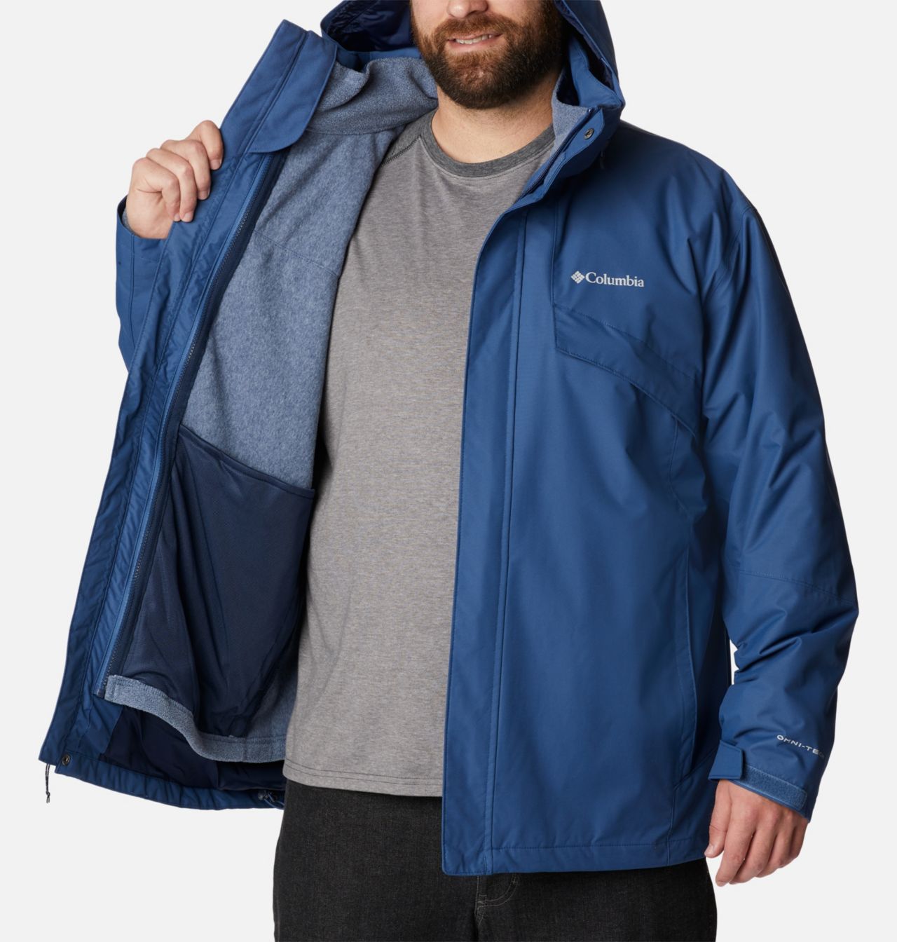 Manteau Interchange en laine polaire Bugaboo II pour homme - Tailles fortes 6