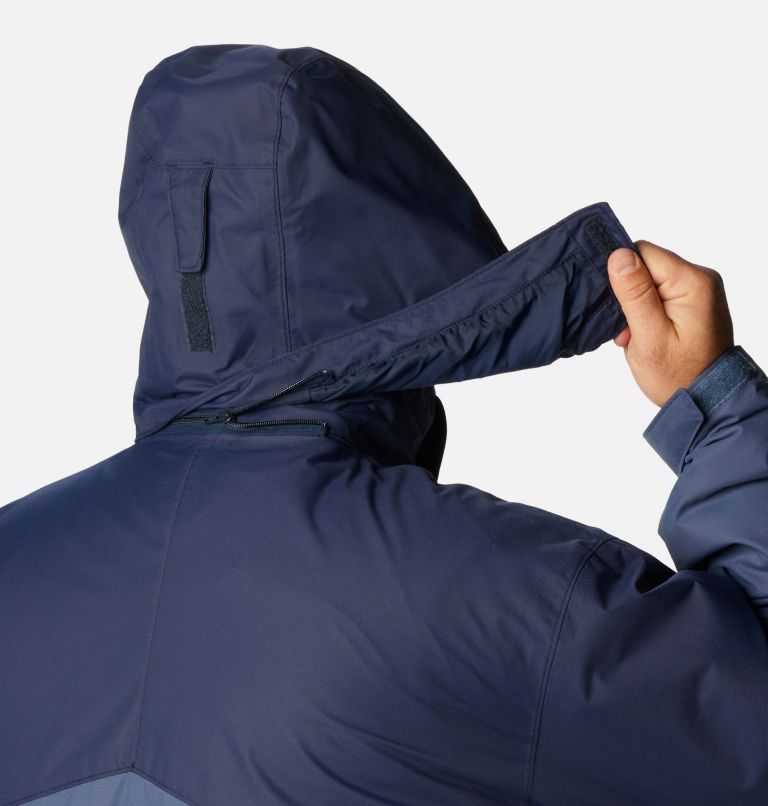 Thumbnail: Men's Bugaboo II Fleece Interchange Jacket - Big, Color: Dark Mountain, Collegiate Navy, image 8