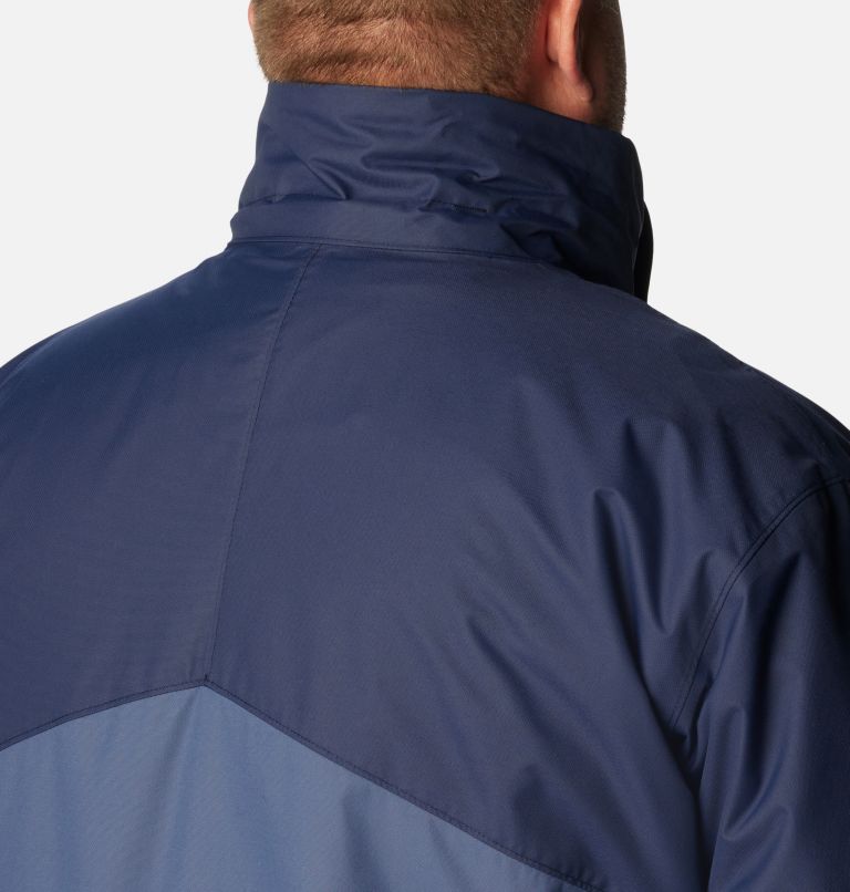 Thumbnail: Men's Bugaboo II Fleece Interchange Jacket - Big, Color: Dark Mountain, Collegiate Navy, image 9