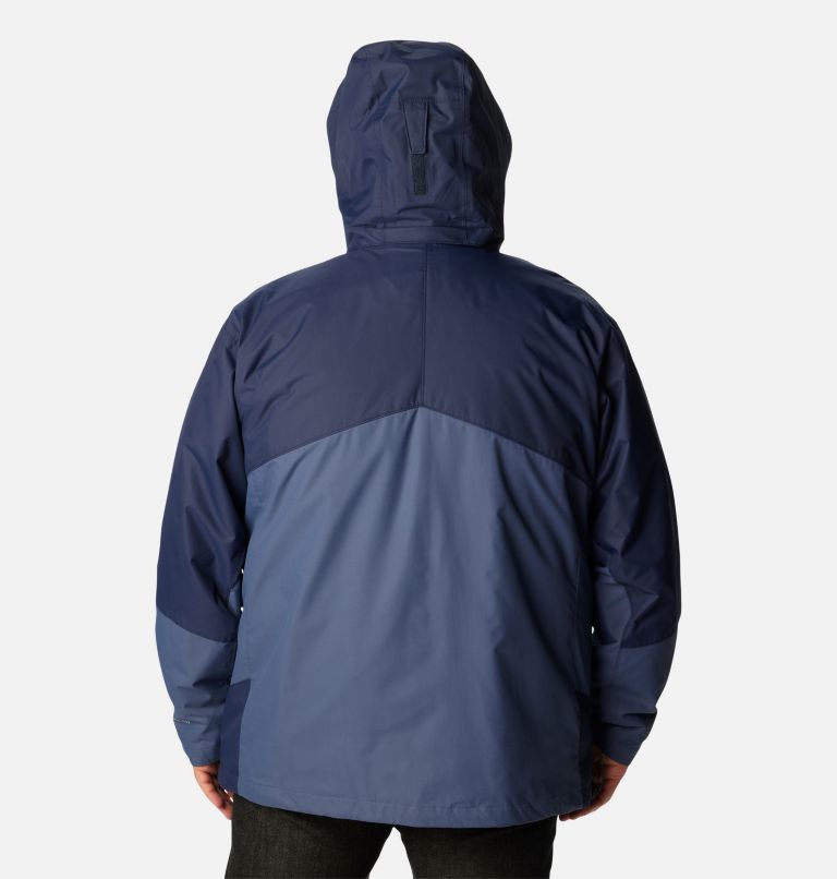 Thumbnail: Men's Bugaboo II Fleece Interchange Jacket - Big, Color: Dark Mountain, Collegiate Navy, image 2