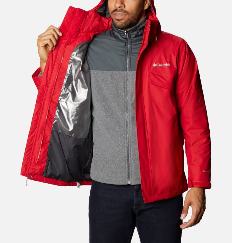 Bugaboo II Fleece Interchange Jacket | 615 | 3X, Color: Mountain Red, image 5