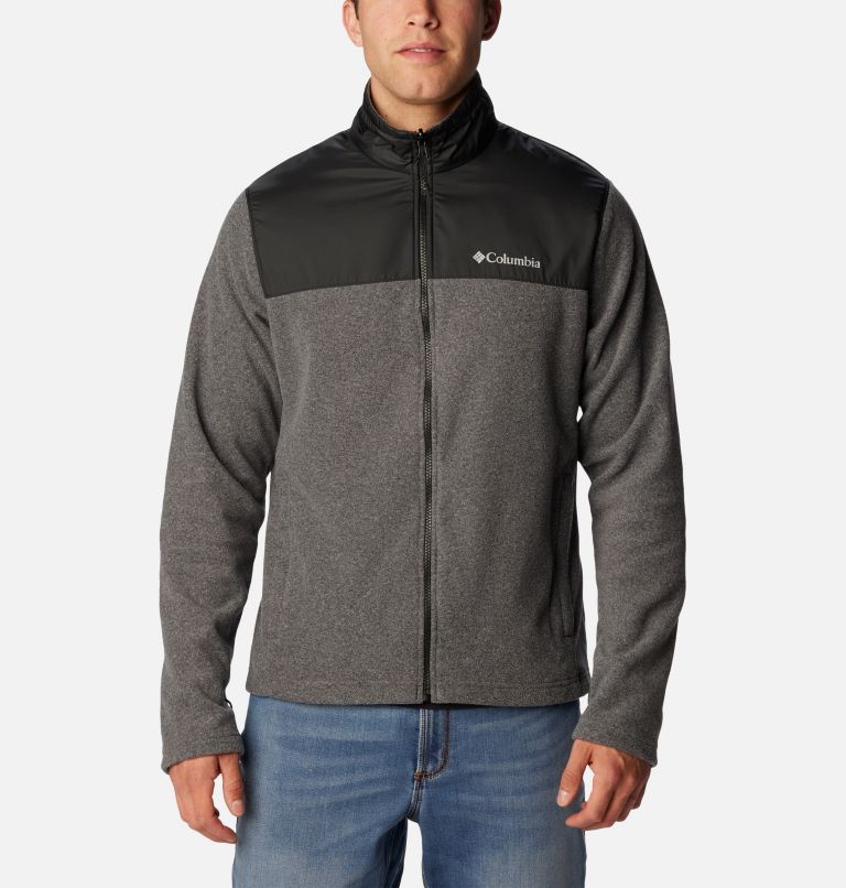 Thumbnail: Men's Bugaboo II Fleece Interchange Jacket - Tall, Color: City Grey, Black, image 10