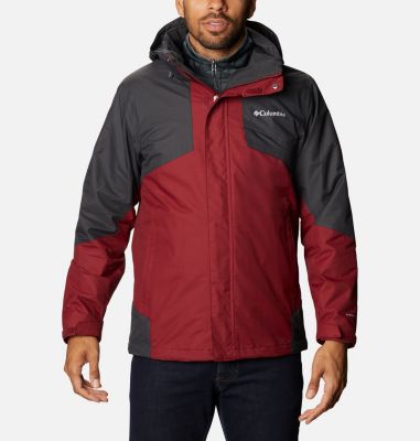 red columbia jacket mens