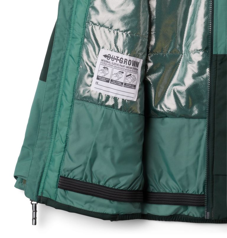 Boys’ Snow Problem Jacket, Color: Spruce, Thyme Green, image 3