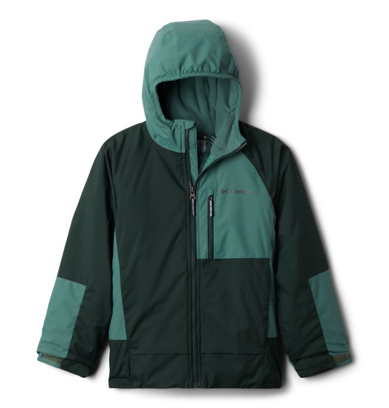 Boys’ Snow Problem Jacket, Color: Spruce, Thyme Green, image 1