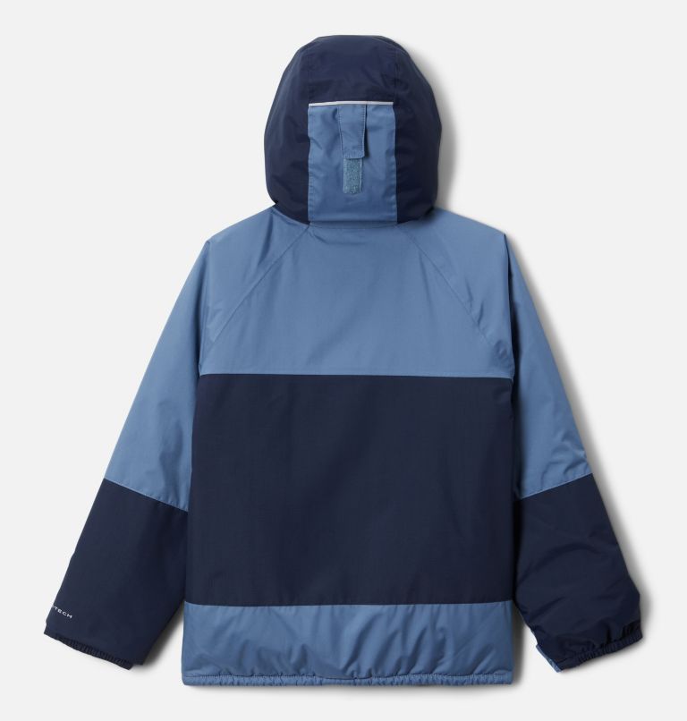 Thumbnail: Boys’ Snow Problem Jacket, Color: Bluestone, Collegiate Navy, image 2