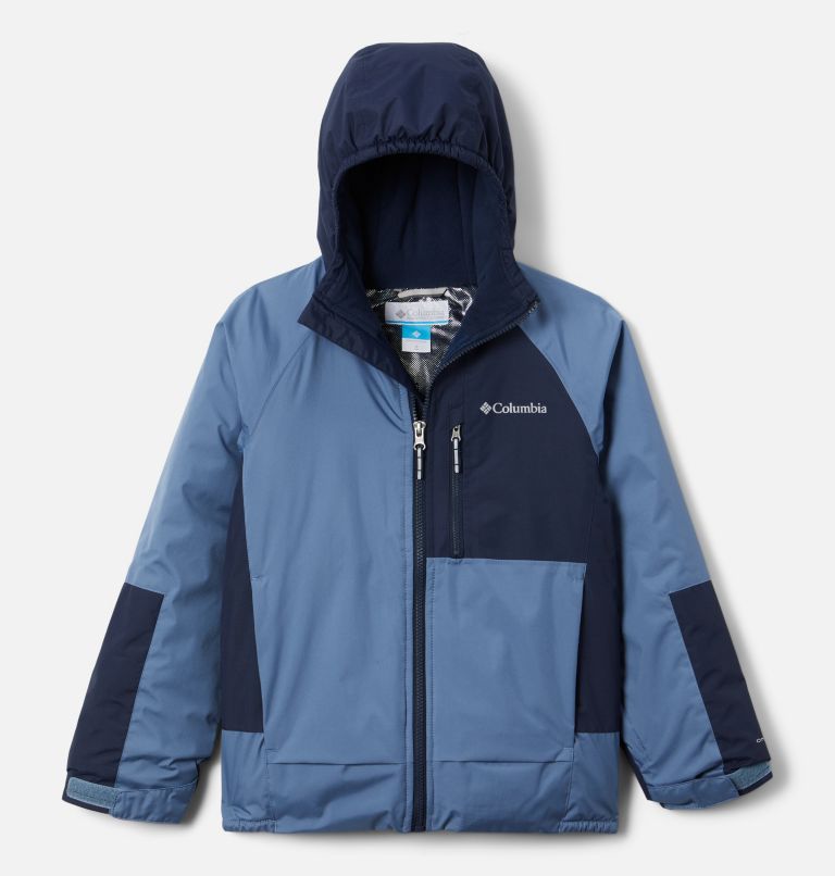 Thumbnail: Boys’ Snow Problem Jacket, Color: Bluestone, Collegiate Navy, image 1