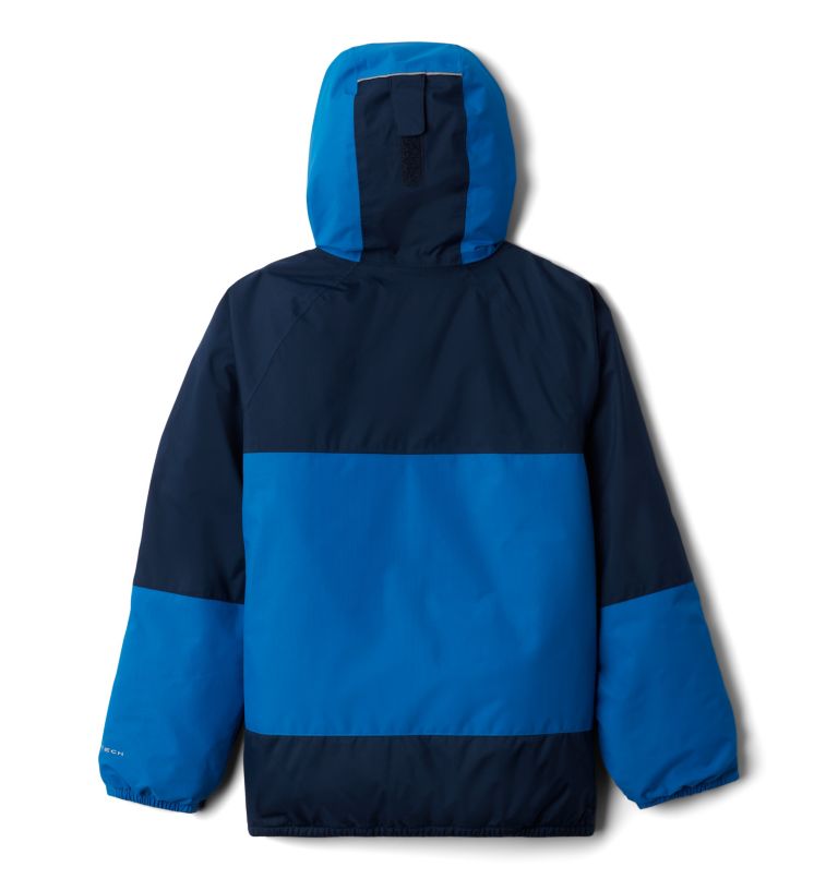 Boys’ Snow Problem Jacket, Color: Collegiate Navy, Bright Indigo, image 2