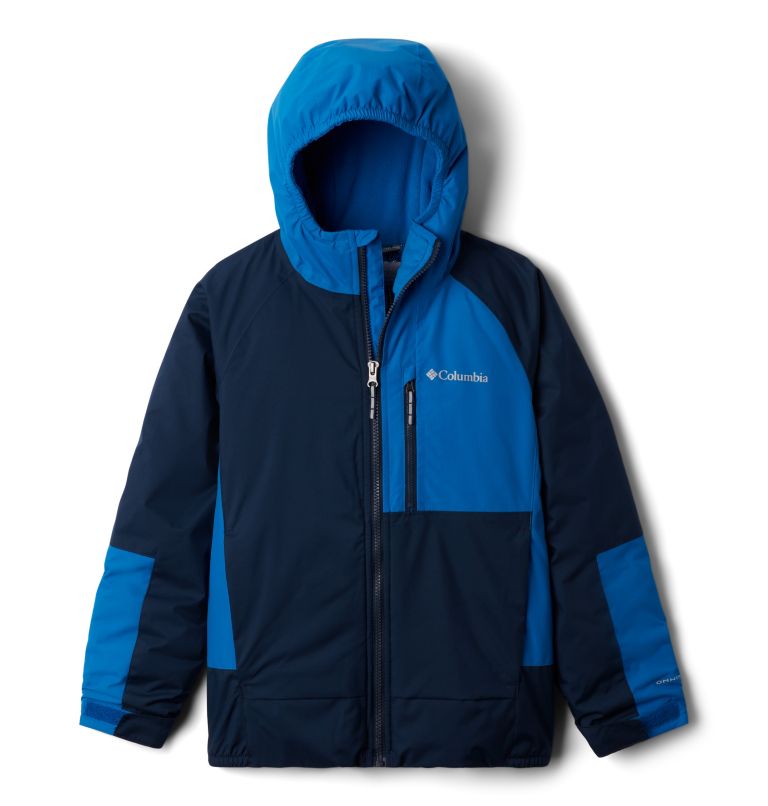 Boys’ Snow Problem Jacket, Color: Collegiate Navy, Bright Indigo, image 1