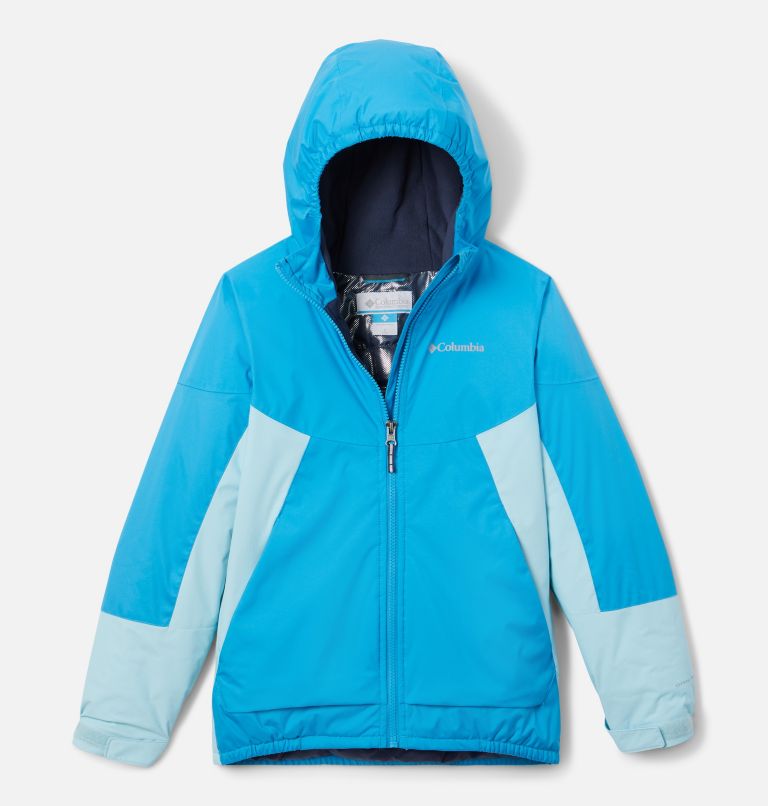 Girls’ Snow Problem Jacket, Color: Blue Chill, Spring Blue, image 1