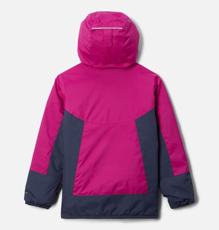 Thumbnail: Girls’ Snow Problem Jacket, Color: Wild Fuchsia, Nocturnal, image 2