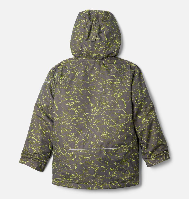 Boys’ Whirlibird II Interchange Jacket, Color: City Grey Crackle Print, City Grey, image 2
