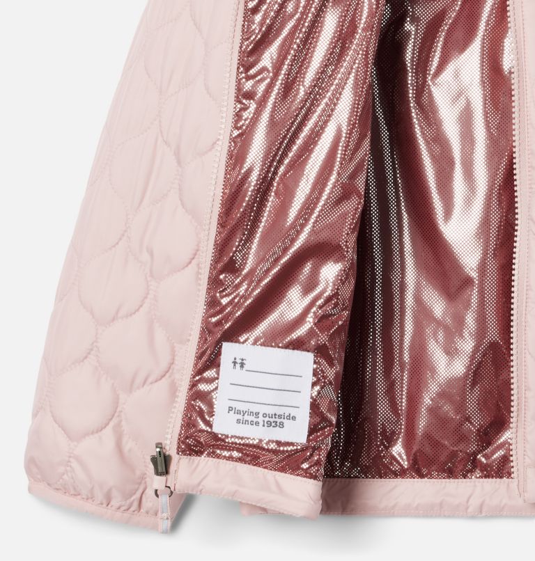 Thumbnail: Girls’ Whirlibird II Interchange Jacket, Color: Dusty Pink Geoglacial, image 6