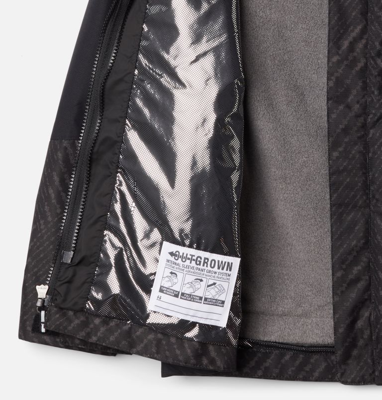 Bugaboo II Fleece Interchange Jacket | 015 | XS, Color: Black Chevron Print, Black, image 6