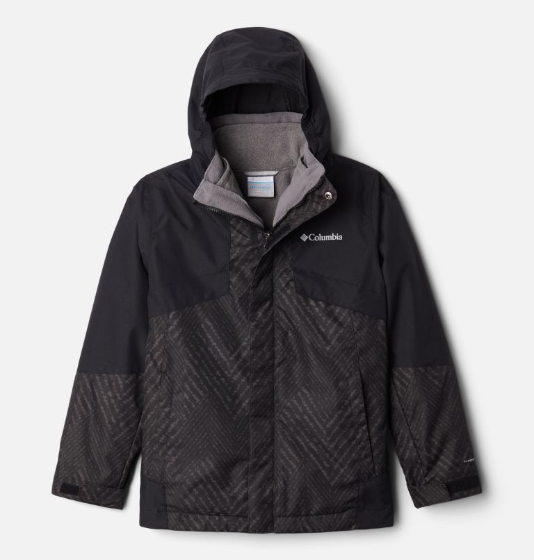 Bugaboo II Fleece Interchange Jacket | 015 | XS, Color: Black Chevron Print, Black, image 1