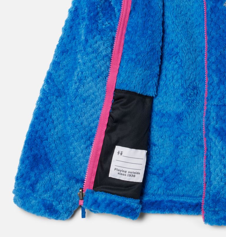 Manteau Interchange en laine polaire Bugaboo II pour fille, Color: Black Woven Nature, Fuchsia Fizz, image 6
