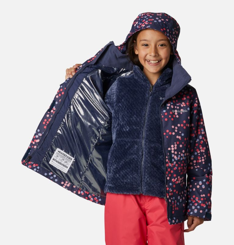 Bugaboo II Fleece Interchange Jacket, Color: Nocturnal Blot Dot, image 5