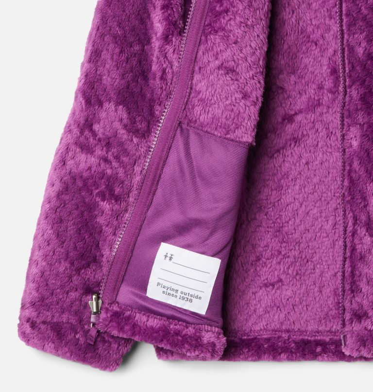 Bugaboo II Fleece Interchange Jacket, Color: Plum Chevron Print, image 3