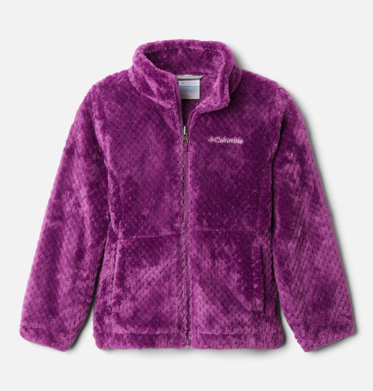 Bugaboo II Fleece Interchange Jacket, Color: Plum Chevron Print, image 4