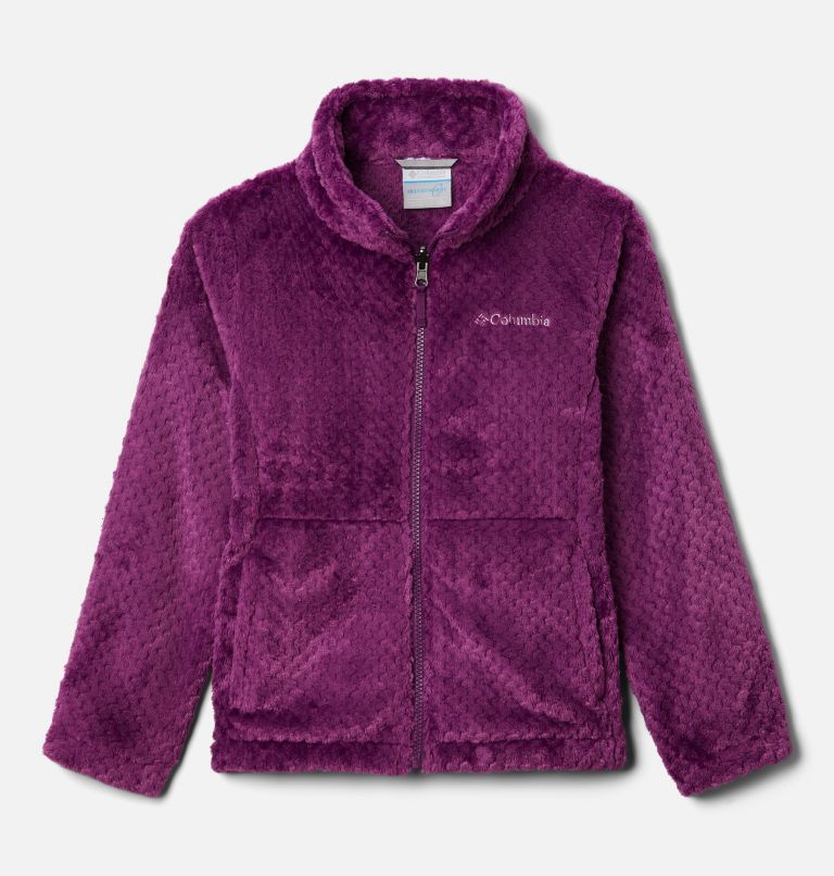 Bugaboo II Fleece Interchange Jacket, Color: Plum Leafscape Print, image 4