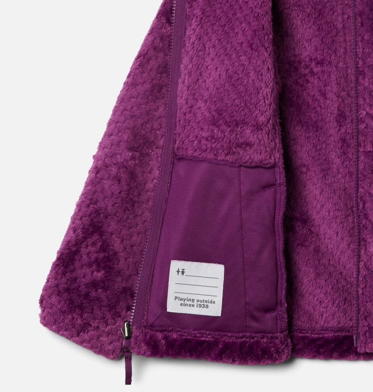 Bugaboo II Fleece Interchange Jacket, Color: Plum Leafscape Print, image 6