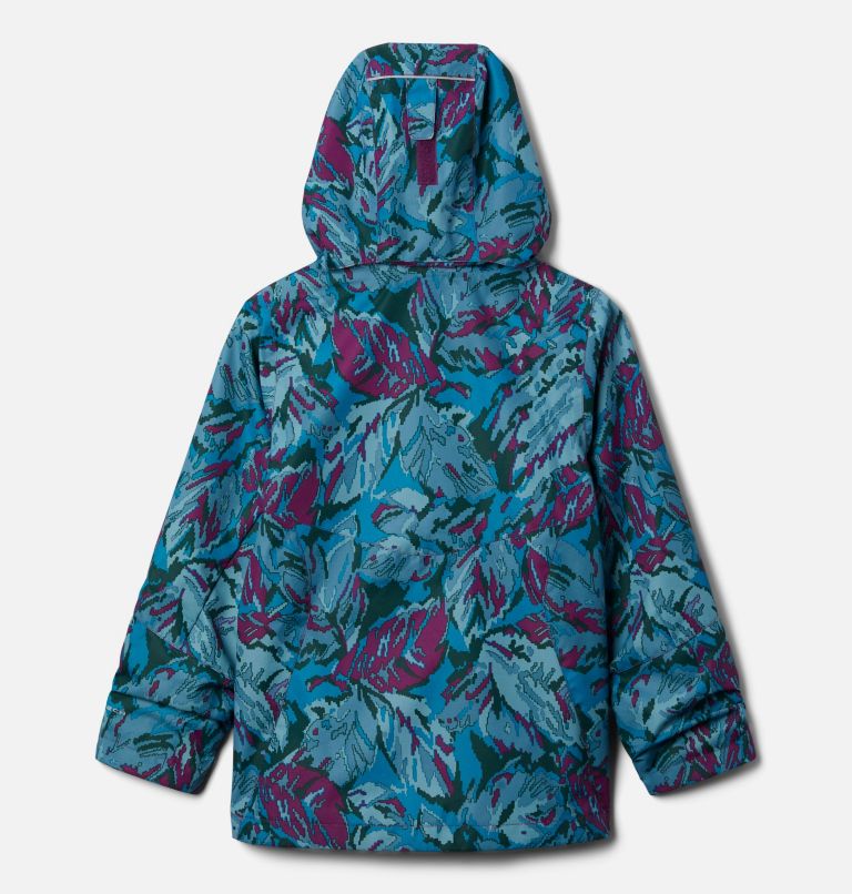 Bugaboo II Fleece Interchange Jacket, Color: Plum Leafscape Print, image 2