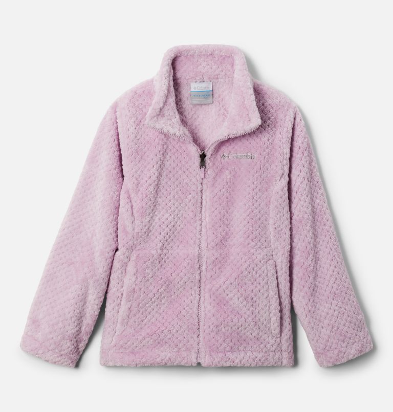 Thumbnail: Girls’ Bugaboo II Fleece Interchange Jacket, Color: Marionberry Terrain, image 4