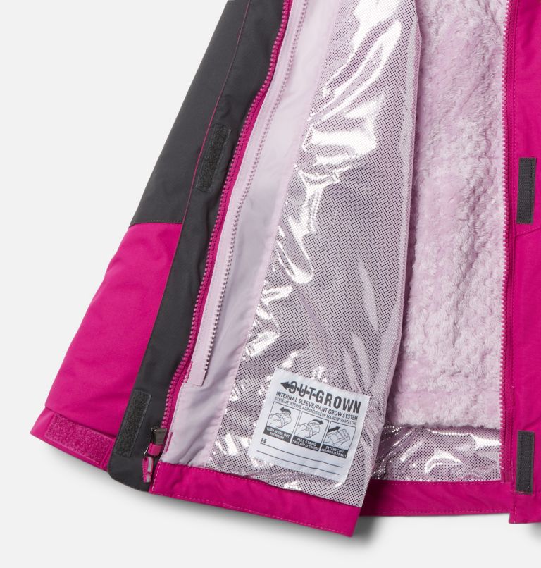 Bugaboo II Fleece Interchange Jacket | 666 | L, Color: Wild Fuchsia, Shark, image 3