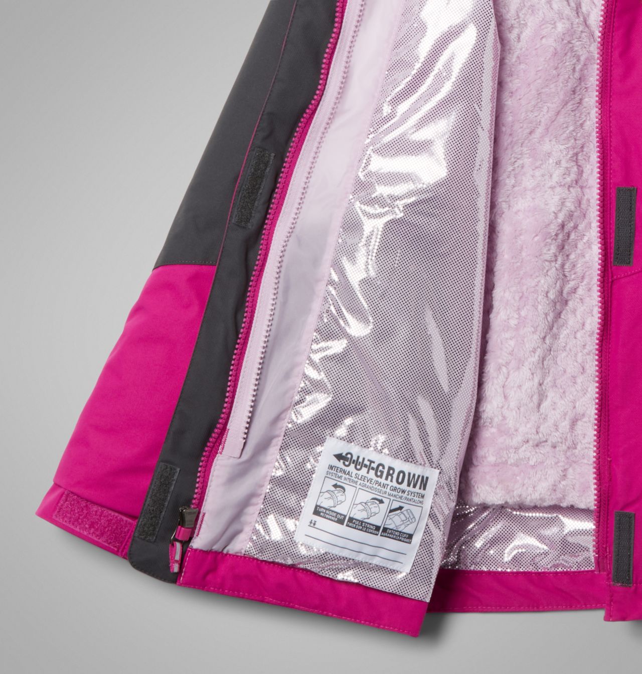 Girls’ Bugaboo™ II Fleece Interchange Jacket 3