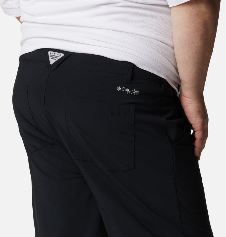 Thumbnail: Men's PFG Slack Tide Shorts - Big, Color: Black, image 5