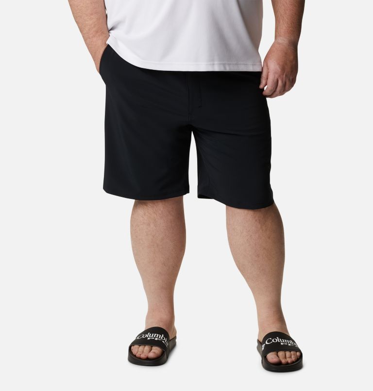 Thumbnail: Men's PFG Slack Tide Shorts - Big, Color: Black, image 1