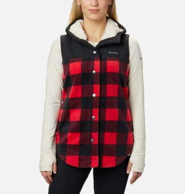 columbia benton springs fleece jacket plaid