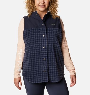 columbia women's benton springs overlay fleece jacket