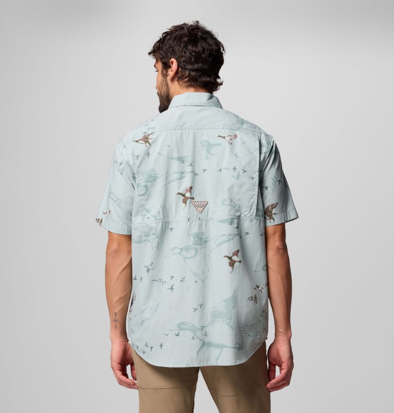 Men's PHG Super Sharptail Short Sleeve Shirt, Color: Niagara Landings, image 3